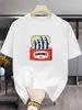 Sardines T Shirt Fish Graphic Tee Vintage Food Print Top Portugal Style Apparel Summer Casual Short Sleeve Clothing Unisex