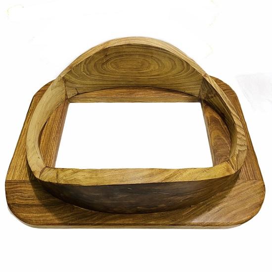 

Деревянная подставка для водолазного шлема ВМС США Mark V Scuba Divers Helmet Brown Finish Wood
