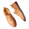 2022 Men's Hand-sewn Casual Leather Shoes - Soft Leather Sole (Spring & Autumn) Style 521