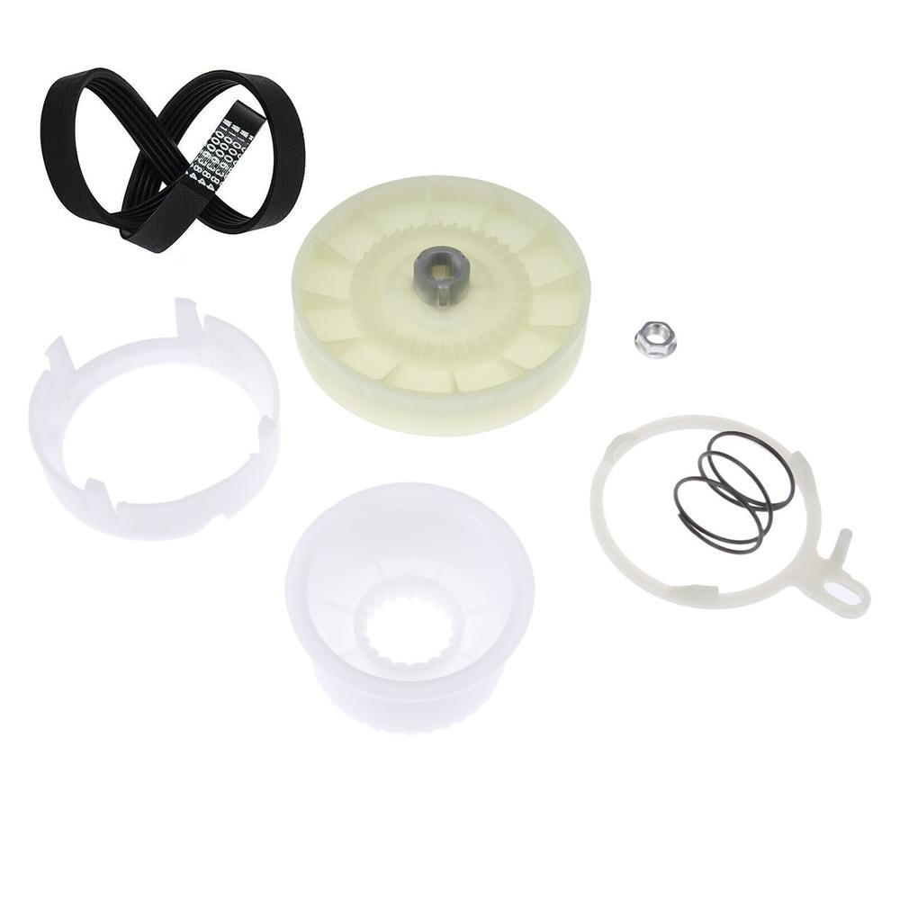 Washer Pulley Clutch Kit W10721967 Washer Drive Belt Replacements