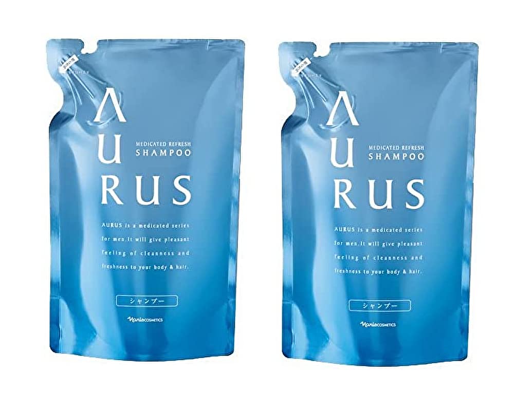 

Naris Auras Лечебный освежающий шампунь (запаска) (350мл) х 2 комплекта