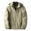 Men's Outdoor Waterproof Windproof Fleece-Lined Mountaineering Jacket