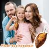 Adorable Plush Keychain With A Cute Sweet Potato-shaped Pendant; Cartoon Design; A Perfect Gift For Both Children And Adults.