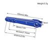M3 Hole Steering Servo Arm Aluminum  Alloy Servo Swing Arm New Extended Servo Horn  for RC SCX10