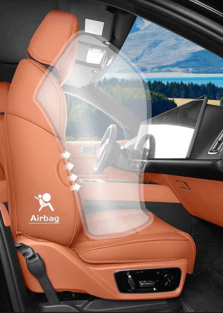 Ideal L7 Perforated Leather-Style Car Seat Cover, Breathable & All-Season, Full Coverage Cushion