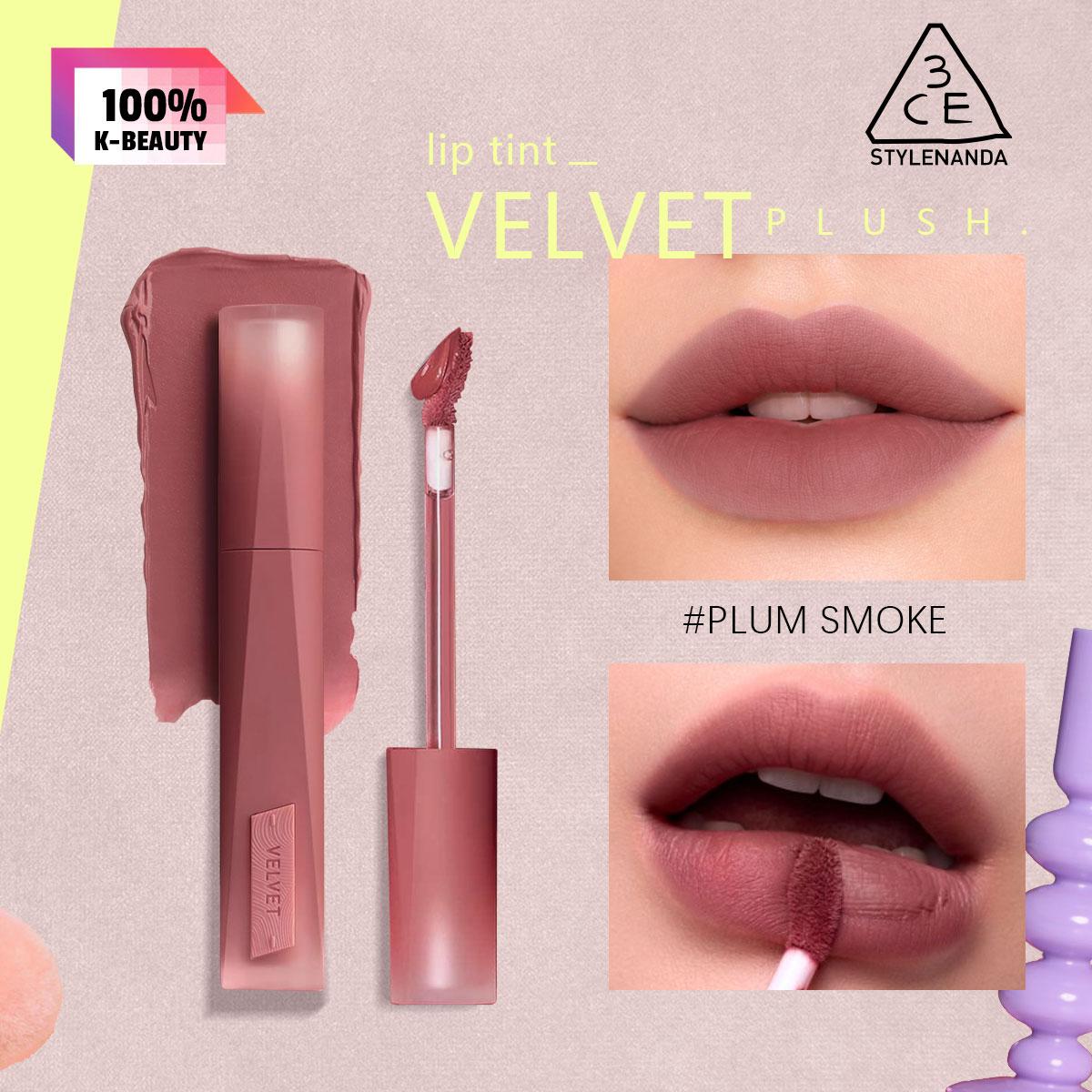 

3CE VELVET LIP TINT PLUSH 4г / 0.14 унції