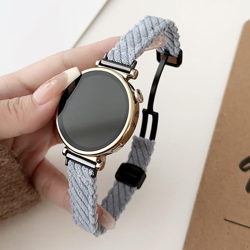 

18mm Universal Smart Watch Band Corduroy Strap Replacement Sky Blue