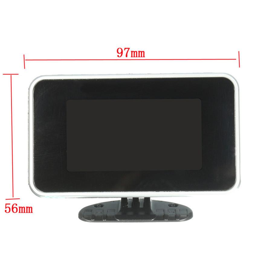 Visor Digital LCD Carro Caminhão Temperatura da Água / Pressão do Óleo / Medidor de Voltagem com Sensores