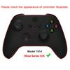 eXtremeRate Full Shell Button Set for Xbox Series X S Replacement Side Rail Grip Front Backplate Cover for Xbox Core Wireless Controller Not &