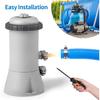 Pool Pump Hoses 1.25 Inch X 59 Inch Filter Pump Replacement Pool Hose For Above Ground Pools Flexible PE Tube For Swimming Systems (4 Pcs Blue)