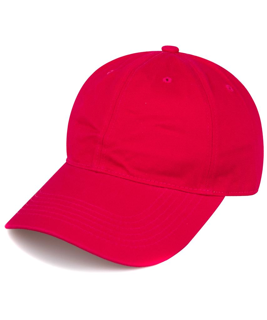 Chaebteo Casual Washing Ball Cap - Hot Pink