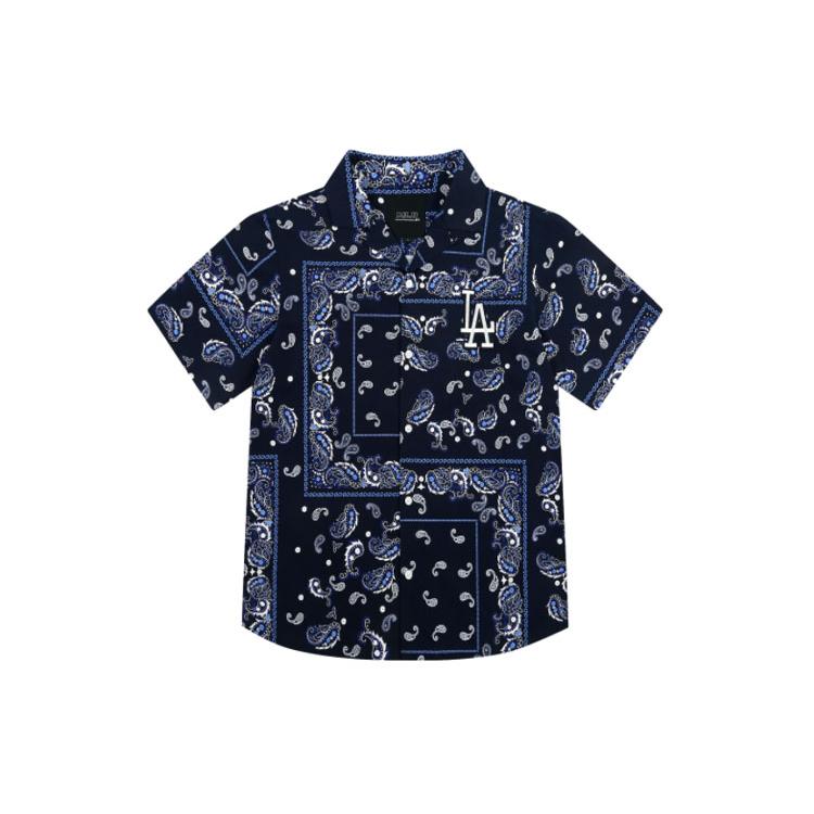 MLB Los Angeles Dodgers Shirt Unisex Navy Blue 31WSH3131-07N XS