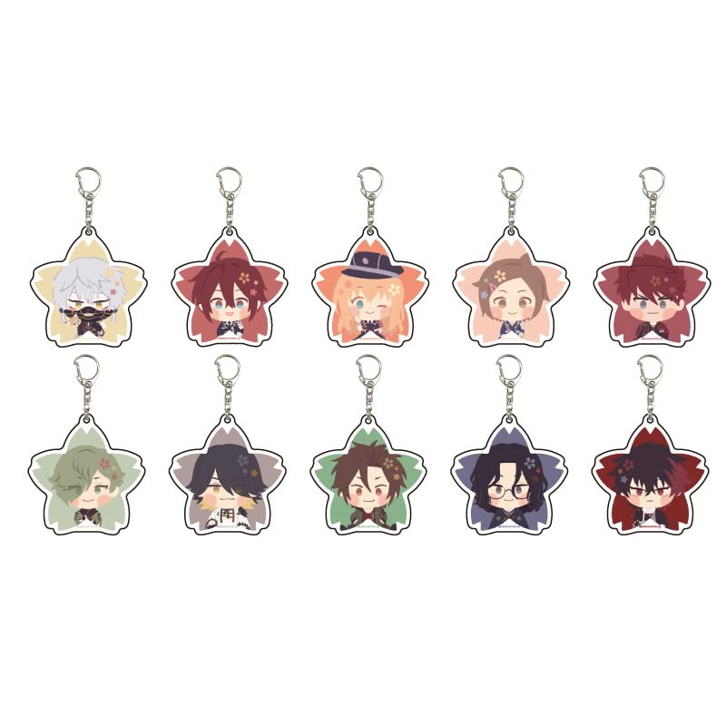 A3 Wanpaku! Touken Ranbu 07 Acrylic Keychain Box of 10