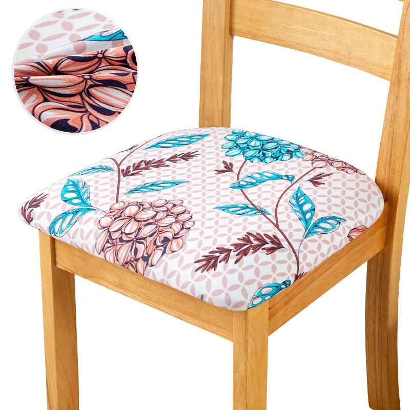 Real Waterproof Chair Cover Stretch Dining Room Seat Covers Chair Cheap Washable Jacquard Chair Covers For Home Hotel Kitchen