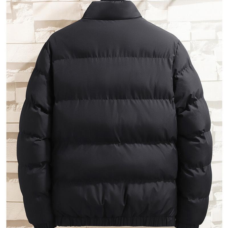Men's Coat Winter Cotton-padded Jacket New Cotton-padded Jacket Men's Korean Handsome Padded Jacket Stand Collar Warm Cotton-padded Jacket