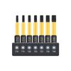 Magnetic Torque Driver Bits in a Set of 7 with Convenient Storage Holder