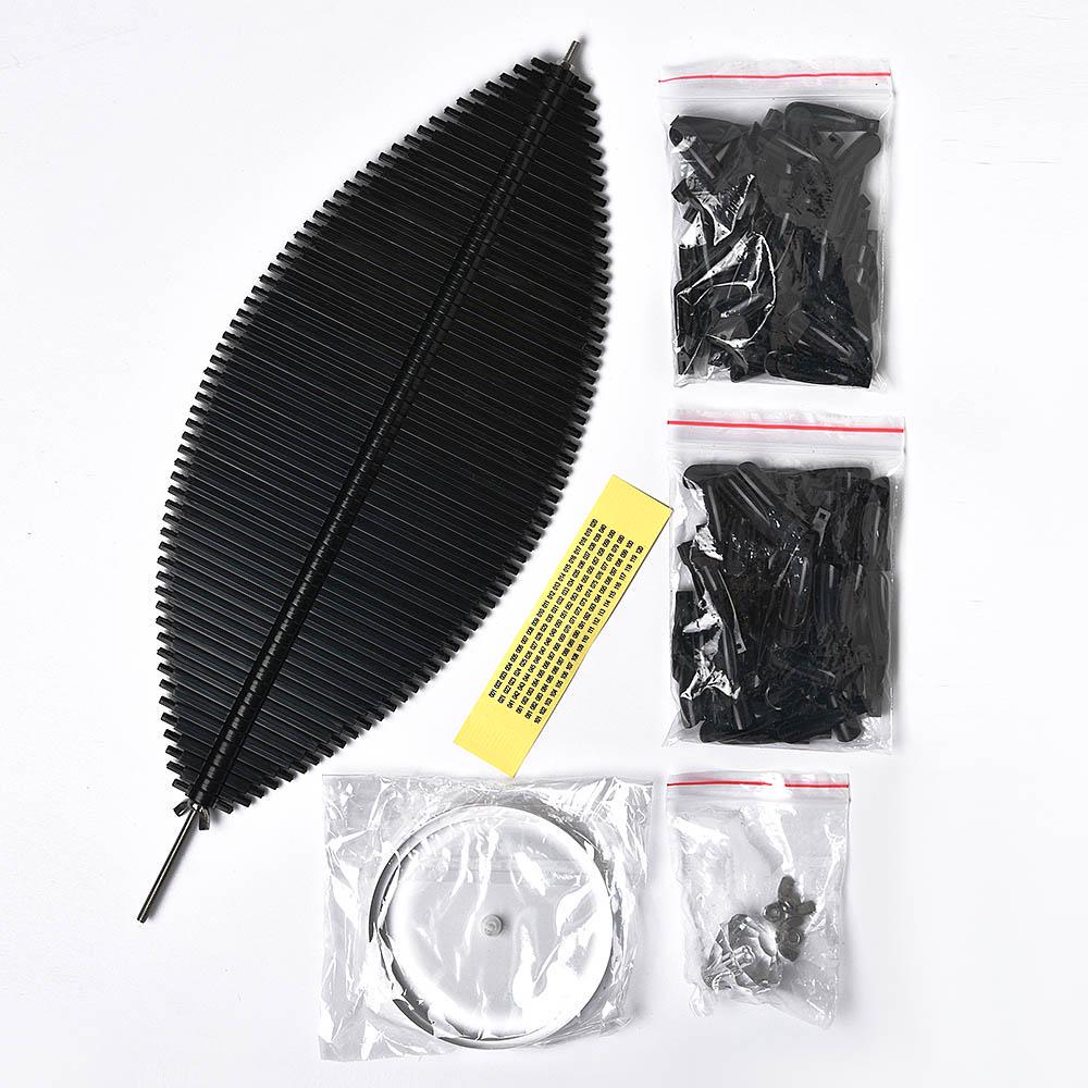 

KADS 120 шт./компл. спиральный дизайн ногтей таблица накладных ногтей натуральный черный цвет таблица для ногтей гель-лак тренировочный инструмент