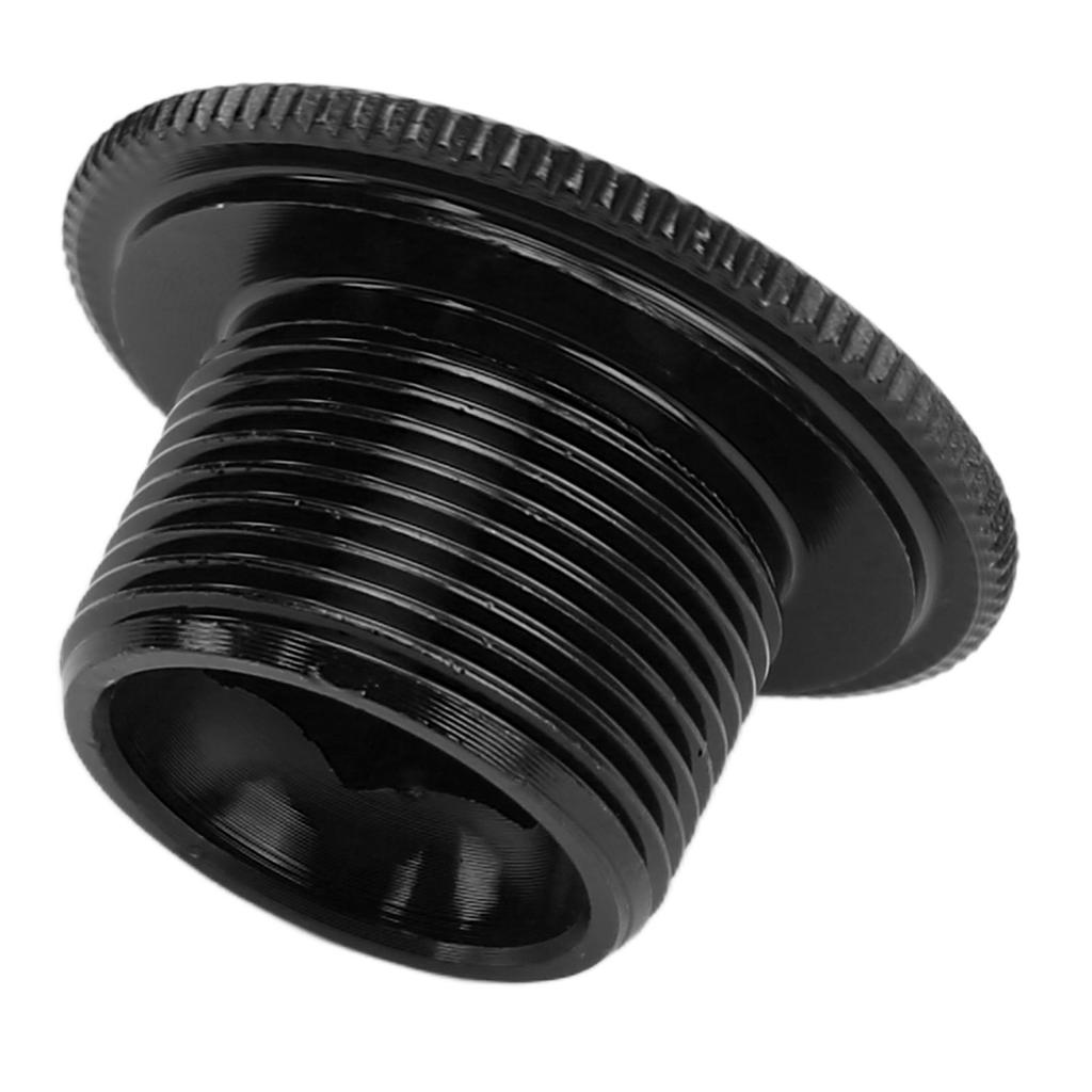 Bicycle Crank Arm Screw Aluminum Alloy M18 Crank Fixing Screw Bike Crankset Arm BoltM18 Black
