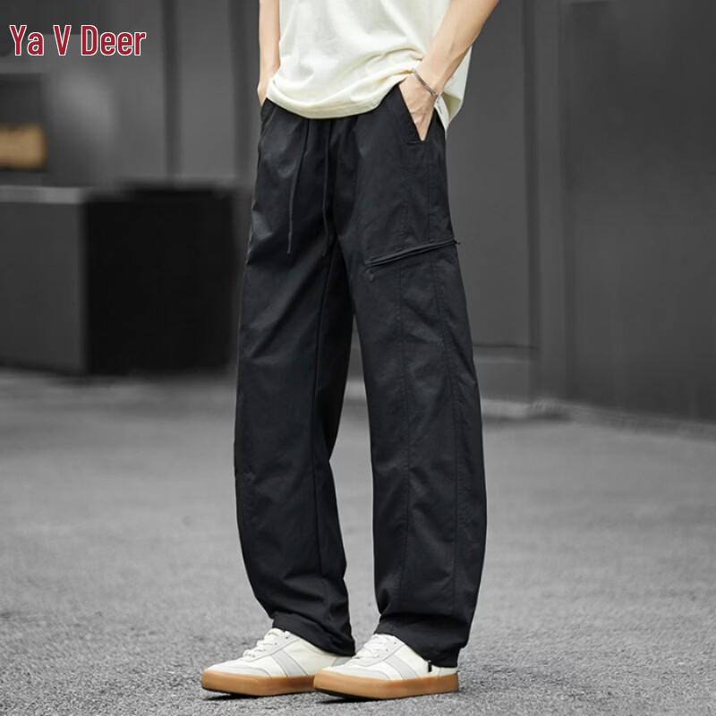 Yalu Men s Loose Fit Straight Leg Cargo Pants 3XL