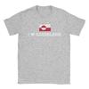 Greenland Flag  TShirts Men  Funny Pure Cotton Tee Shirt Crew Neck Short Sleeve T Shirts Gift Idea Clothes