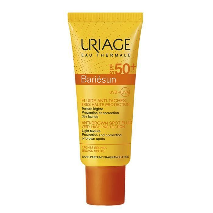 Soin Solaire - URIAGE - Bariesun Fluide - SPF50+ - 40ml - Anti-tâches Non Gras