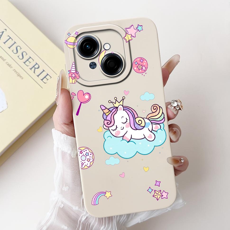 For Tecno Spark Go 1 Case Stylish Sunflower Butterfly Soft Silicone Phone Case For Tecno SparkGo 1 GO1 6.67" Cover Bumper