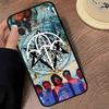 Rock Band B-Bring M-Me The H-Horizon Custodia per Telefono Per IPhone 17 16 15 14 13 12 11 Pro Max Plus Mini Cover Morbida Nera
