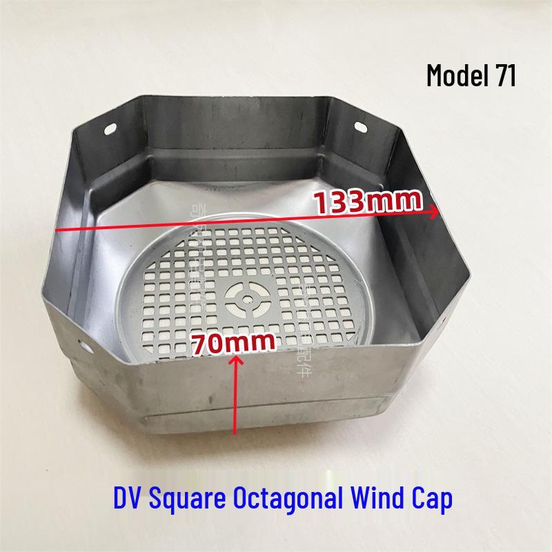 Octagonal Ventilation Hood DV132 Motor Cooling Fan Protective Cover
