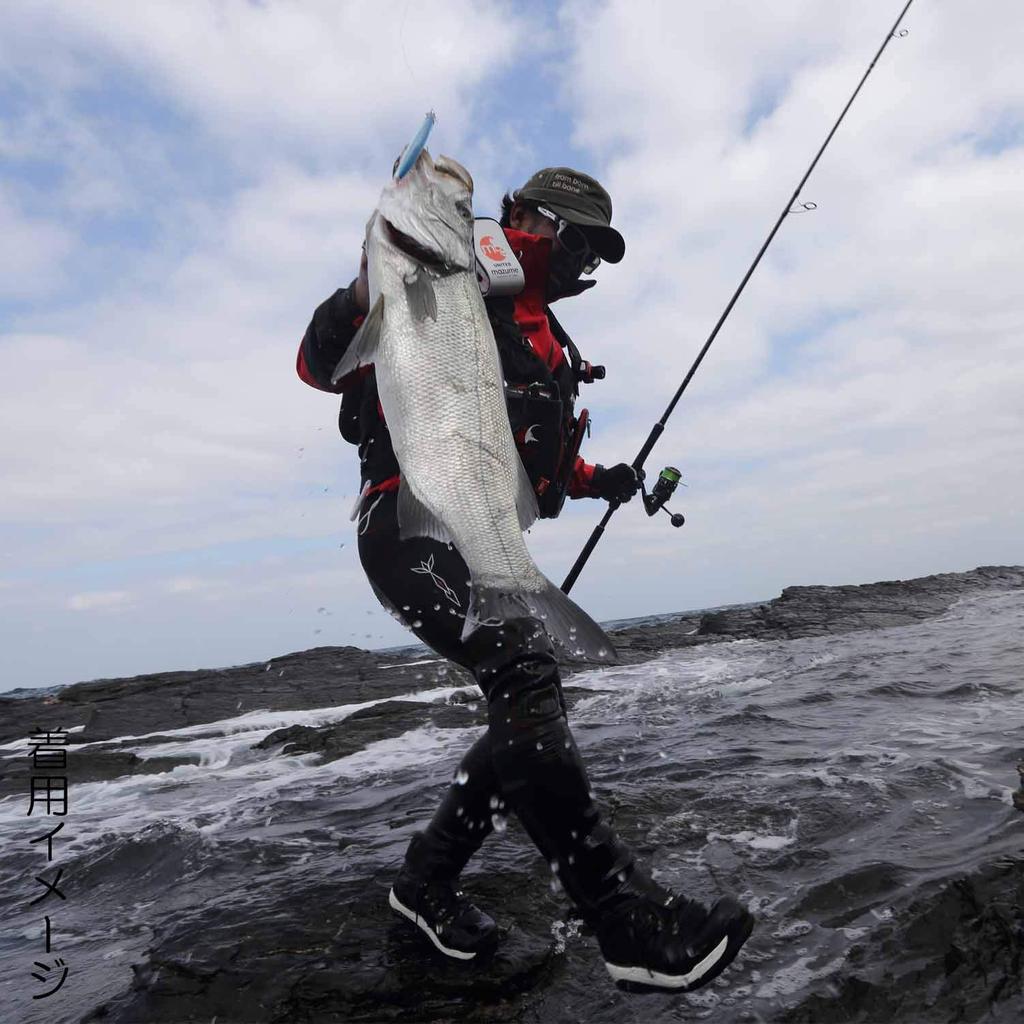 Mazume X AIMS Wetsuit Set Size L 3-Piece (MZWS-320-02), Black,