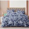 350TC Glace Cotton Wedding Comforter Set Double Bed King Size with 1 Bedsheet Flat and 2 Pillow Covers AC Duvet II 4 Pc