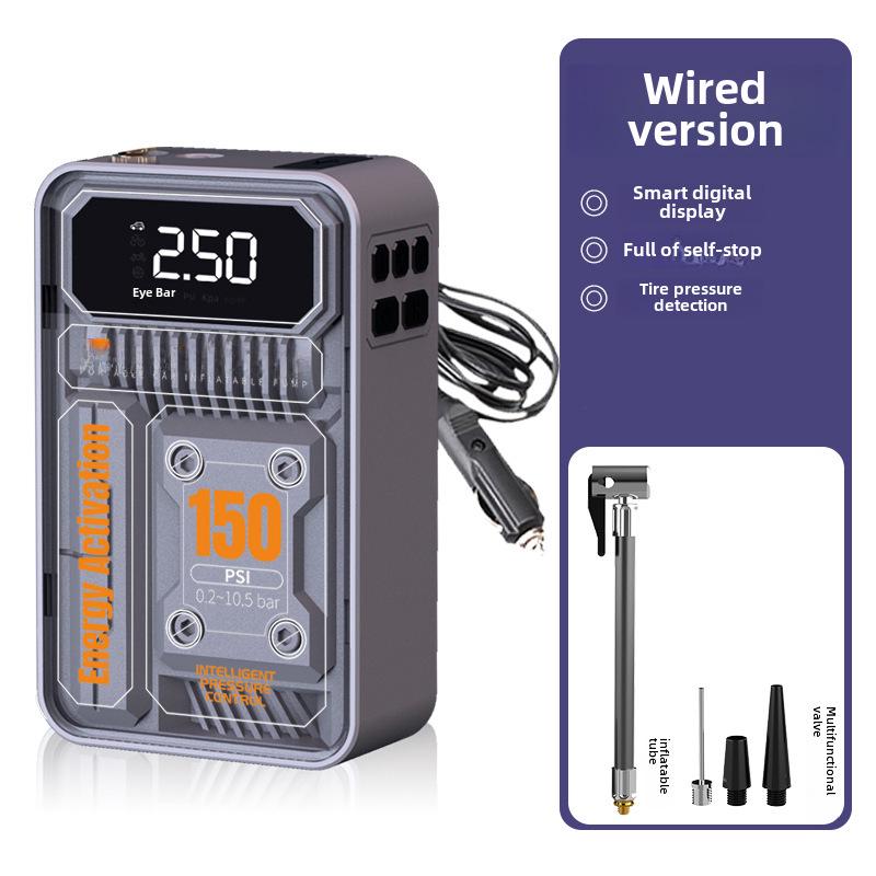 

Портативный мини беспроводной цифровой насос для автомобильных шин