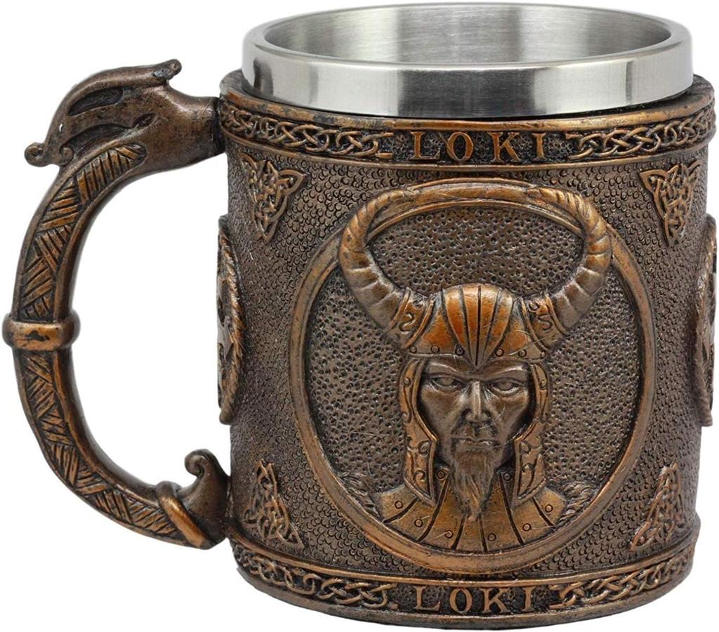 Epic Loki Mug - God of Deception Stainless Steel 400ml