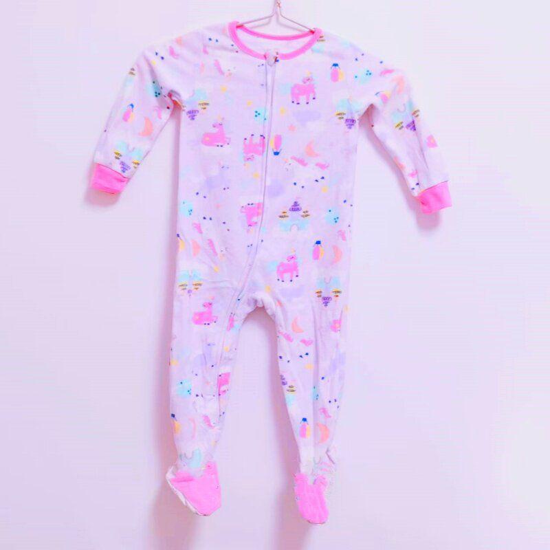 Kids Polar Fleece Romper with Feet Spring & Fall Winter Romper