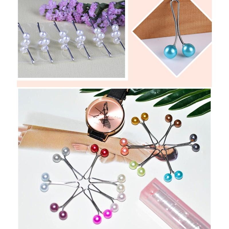 Muslim Women Scarf Clip Pin Hijab Stainless Steel Hairpin Muslim Fashion Yarn Scarf Clip Pin  Muslim Fixed Pins