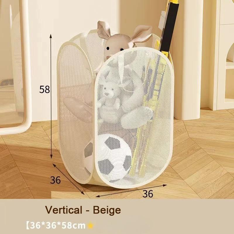 

Детская корзина для хранения игрушек Коробка для хранения Подблок Плюшевая игрушка Большая вместимость Бытовая Многофункциональная Корзина для белья Органайзер