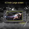 Cámara de salpicadero DVR 1080P FHD para coche, cámara de visión trasera, grabadora de vídeo, caja negra, accesorios para coche