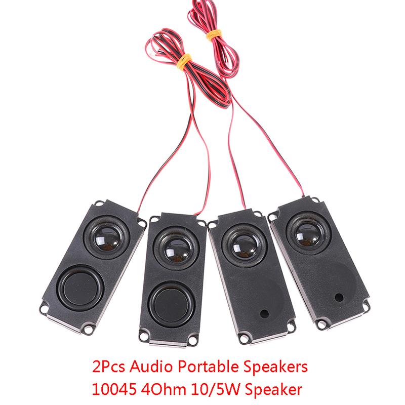 1Pair Audio Portable Speakers 10045 8Ohm 5W Tv Speaker Single/Double Diaphragm
