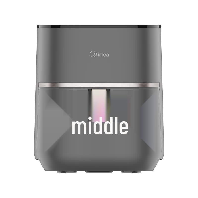 Midea 5.3L Multifunction Air Fryer with Visual Window CN plug (adapter included)