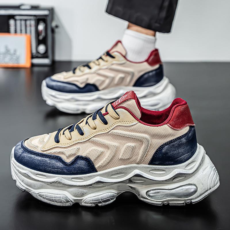 Men's Shoes Daddy Thick-soled Running Shoes Fashion Casual Sports Shoes