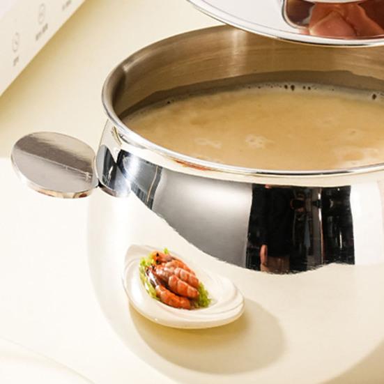 Bacon Grease Container with Strainer And Lid 1.3/1.8L Stainless Steel Container for Cooking Oil Storage Easy-Grip Handle Pot for Frying Oil Butter