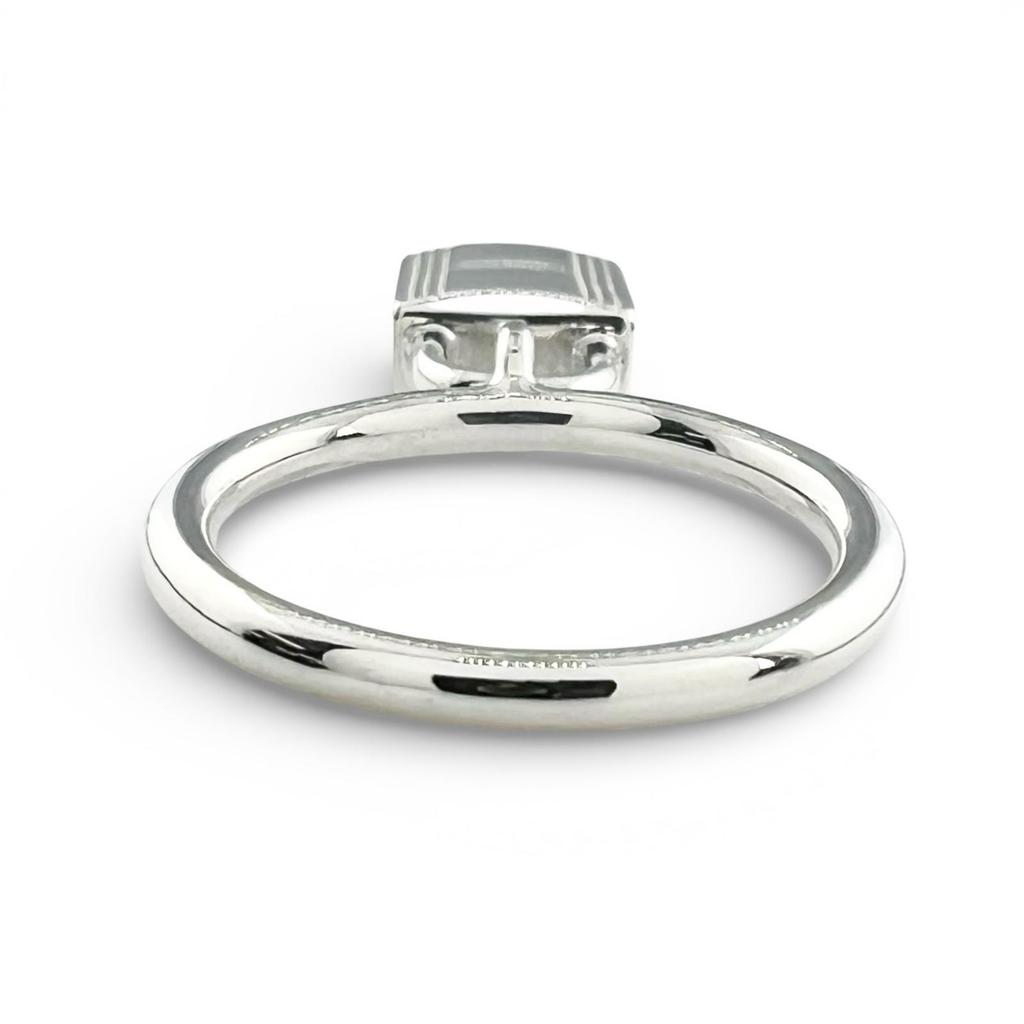 Excellent HERMES Ring Amulet Cadena Silver AG925 Women 50 Used