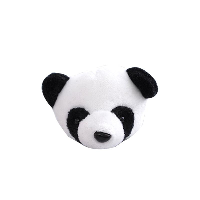 

Голова Игрушка Панда Наполнитель из ПП хлопка Короткая плюшевая кукла Мягкая Детская Украшение Подарок Panda