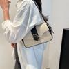 Beautiful casual messenger bag women's 2025 new trend foreign style shoulder armpit bag simple and fashionable commuter small square bag