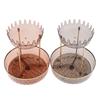 360° Rotating Makeup Organizer Tray Bathroom Cosmetic Brush Holder Desktop Skincare Lipstick Perfume Storage Rack