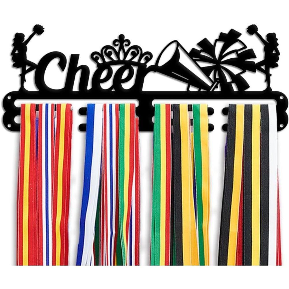 

Металлическая настенная вешалка для медалей с лентой Спортивный дисплей 40 см