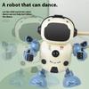 Little Live Robot Gift: Kids Electric Swinging Toy with Music and Lights