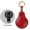 For Mini Cooper F54 F55 F56 F57 F60 Clubman Countryman Leather Car Key Fob Protection Cover Keychain Auto Accessories