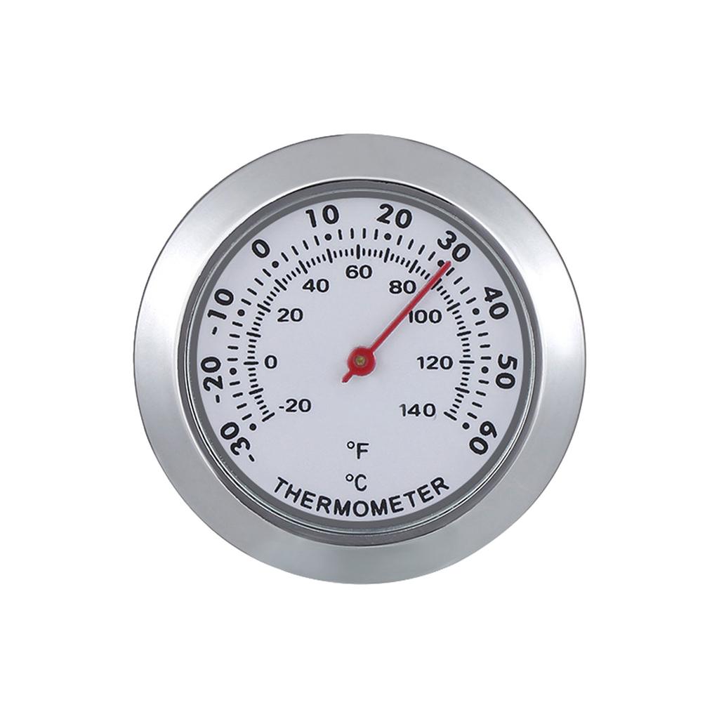 Contor de umiditate pentru trabucuri din oțel inoxidabil Higrometru Termometru de buzunar Țigări Detector de umiditate Birouri acasă