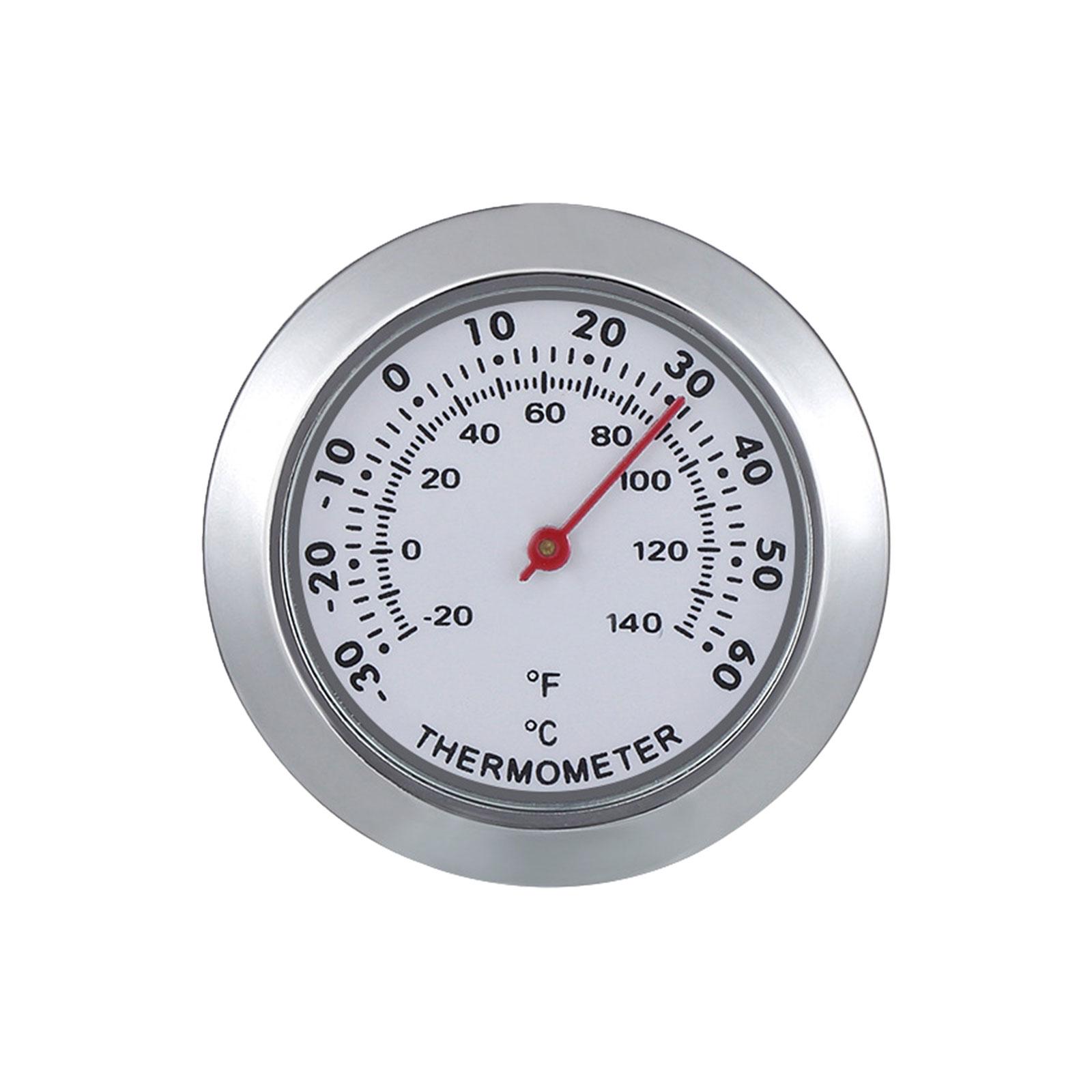 

Измеритель влажности сигар из нержавеющей стали, гигрометр, термометр, карманные сигареты, детектор влажности для домашних офисов C