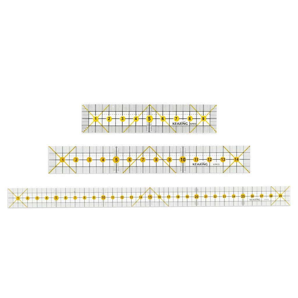 Sewing Tool Quilting Guide Measuring Clothing Making Tailor Patchwork Ruler for Quilter Embroidery Hobbyists DIY Quilting